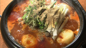 韓国料理であたたまる