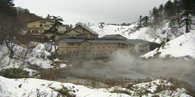 秋田八幡平の、雪深き湯治場「後生掛温泉」へ…