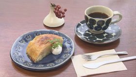 増田散策の休憩に