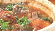 ビストロでワインを