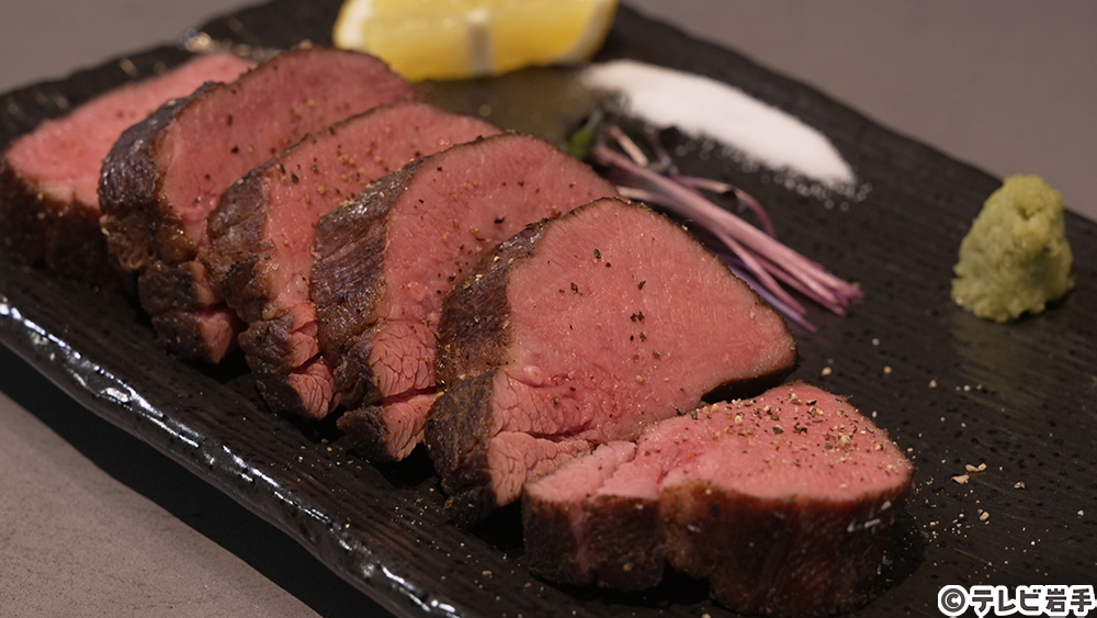 新鮮な生牛たん