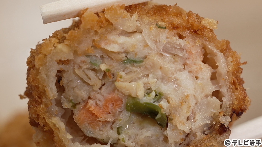 珍しいフライとカツ