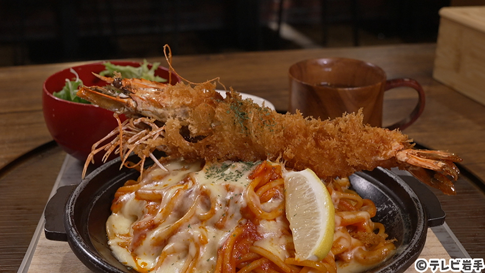 名物ジャンボエビフライ