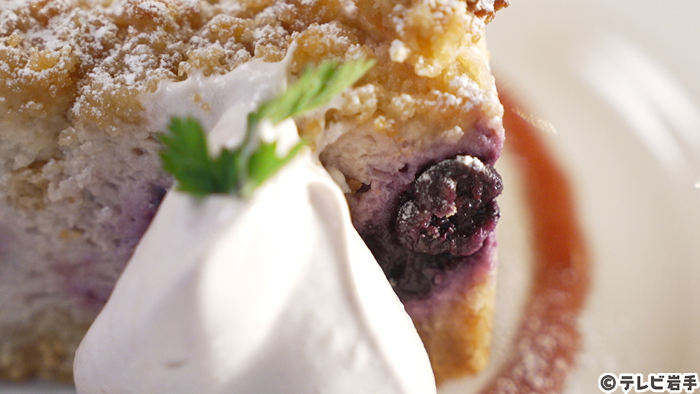 山の恵みをスイーツで