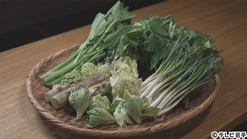 山菜と日本酒を愉しむ