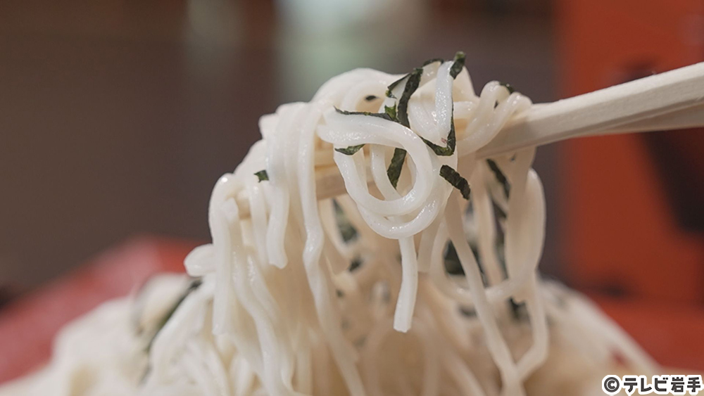 門前で頂く二八蕎麦