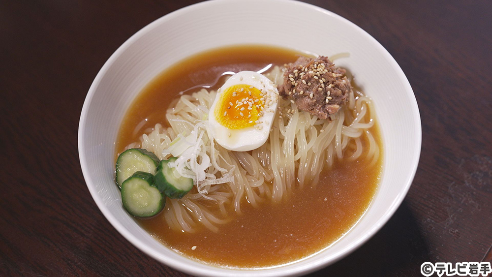 新しいアレンジの冷麺