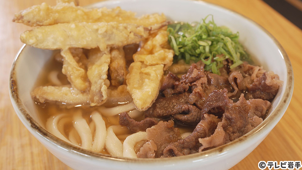 出汁が自慢の九州うどん