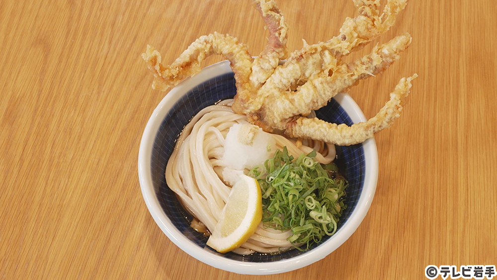 出汁が自慢の九州うどん
